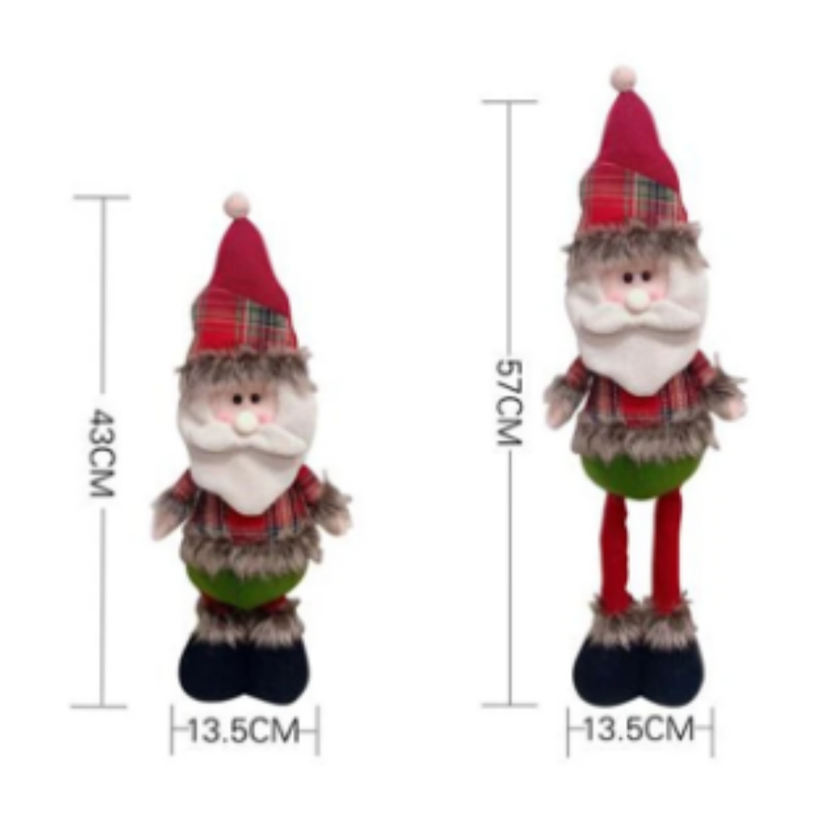 Muñecos Navideños Piernas Largas