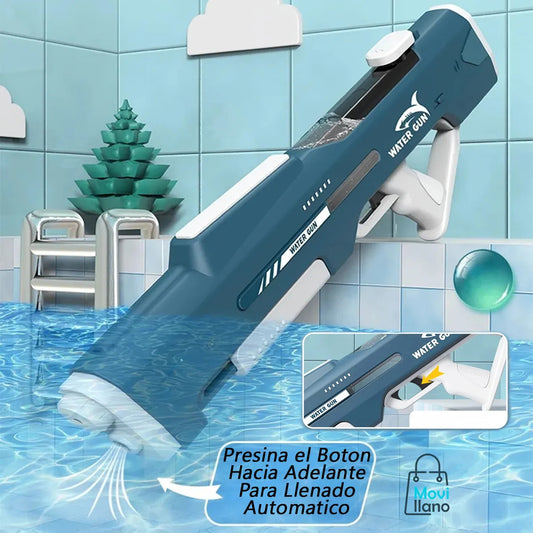 Pistola Agua Electrica Recargable Grande