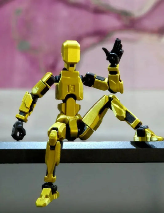 Figura De Acción Articulado Impreso 3d