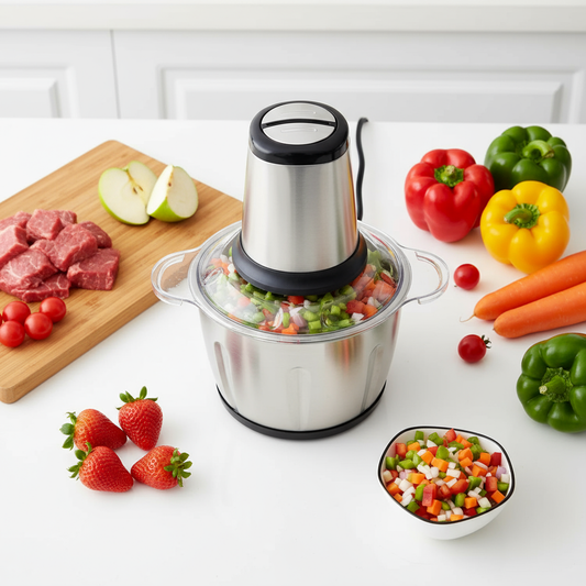 Picadora Eléctrica 2 Litros - Procesa Alimentos en Segundos