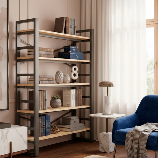 Exhibidor de 5 Niveles Estructura Acero