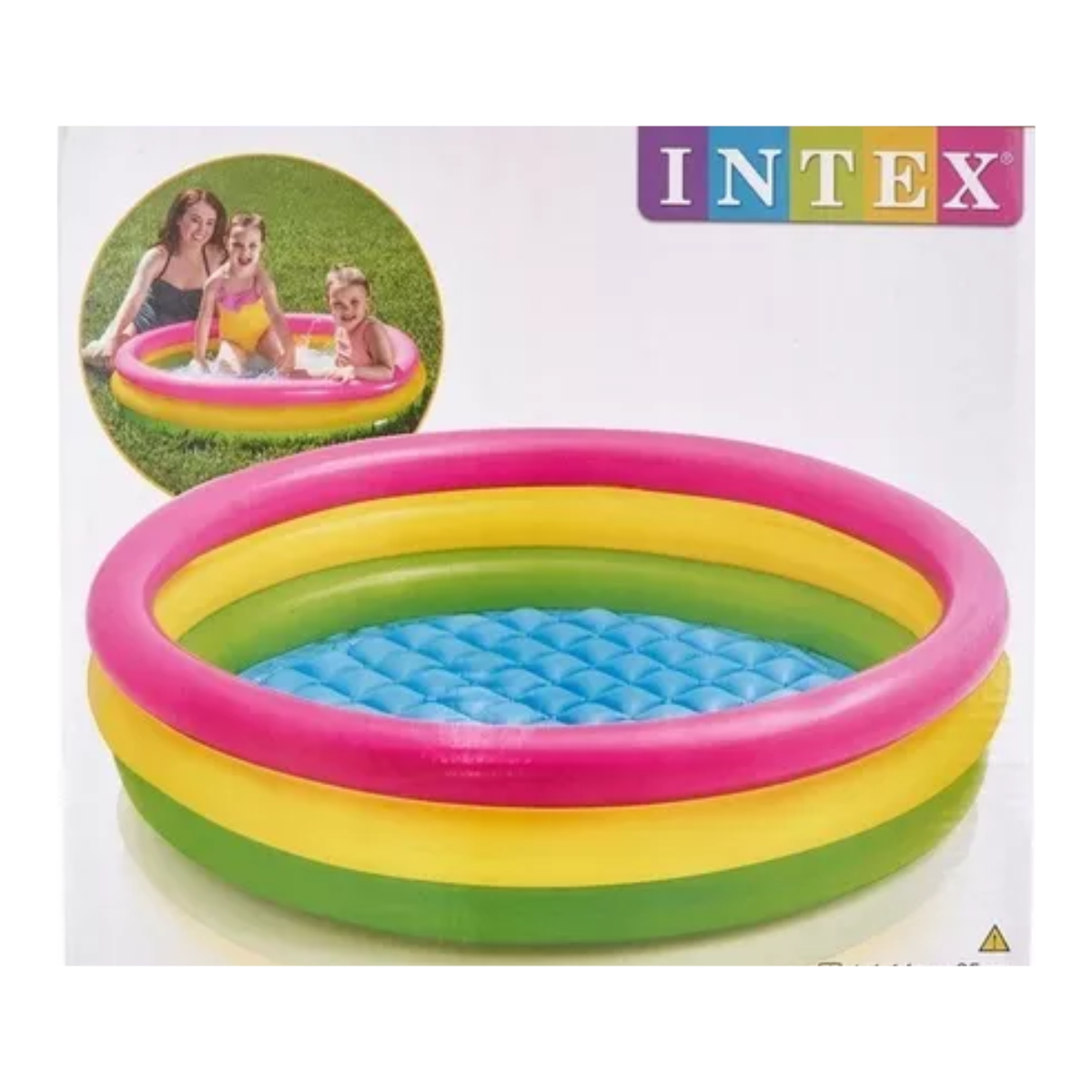 Piscina Inflable Infantil 136L