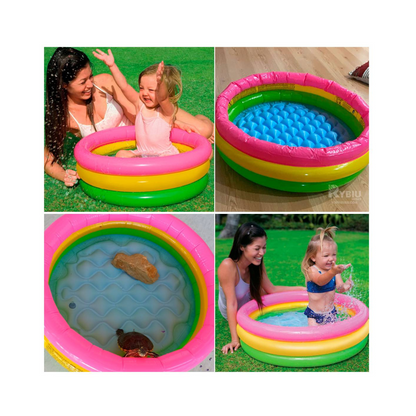 Piscina Inflable Infantil 136L