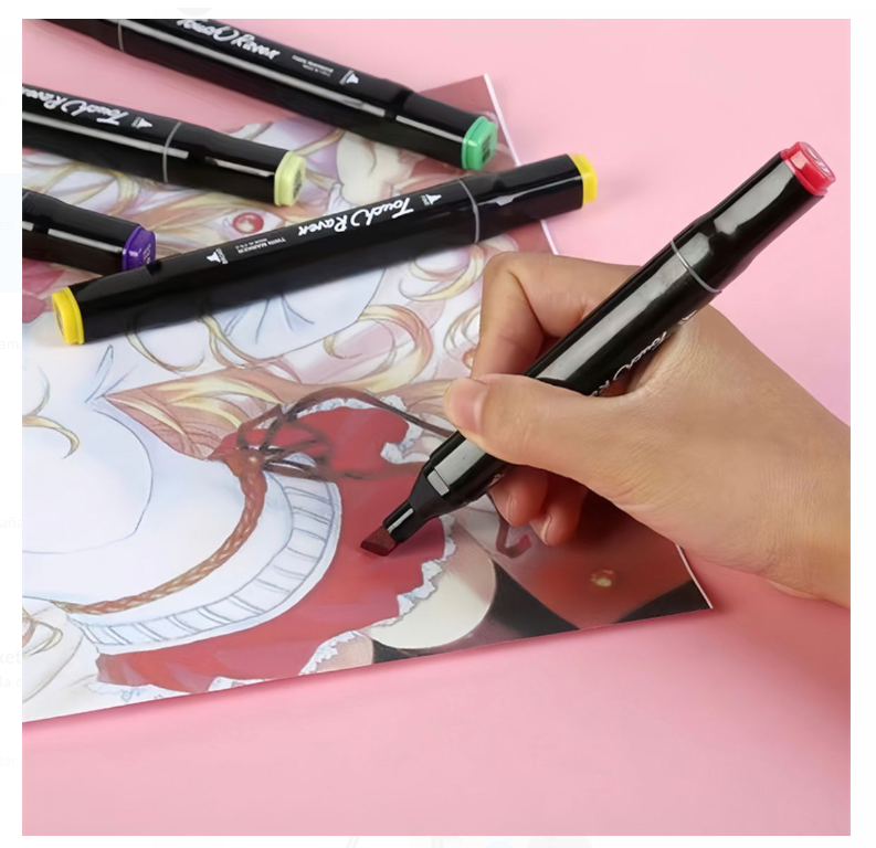 Marcadores Touch Parker 204 Colores Profesionales Doble Punta Chile