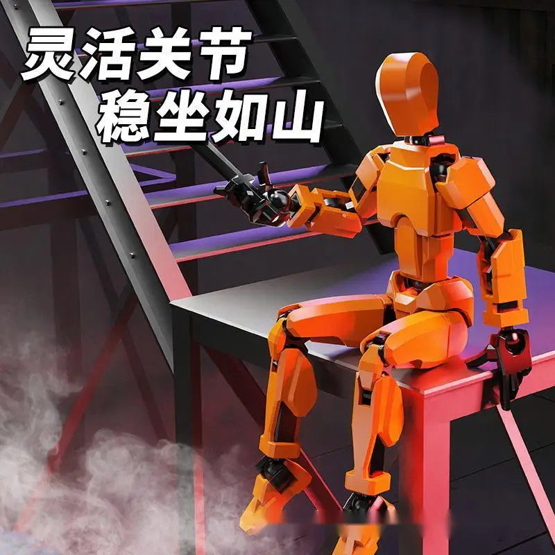 Figura De Acción Articulado Impreso 3d