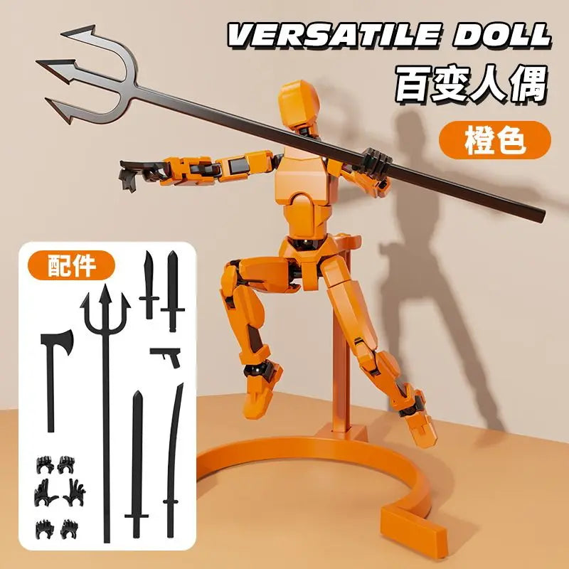 Figura De Acción Articulado Impreso 3d