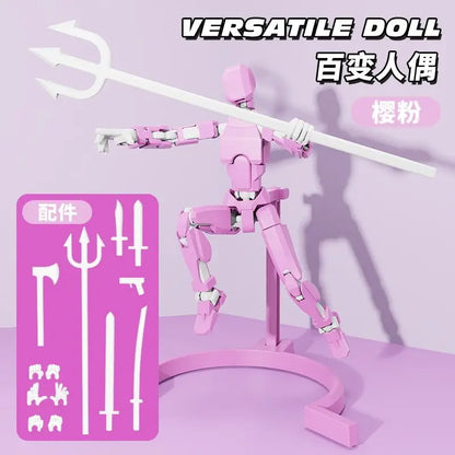 Figura De Acción Articulado Impreso 3d