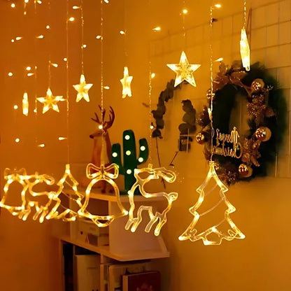 Cascada Navideña Solar 3 mtrs