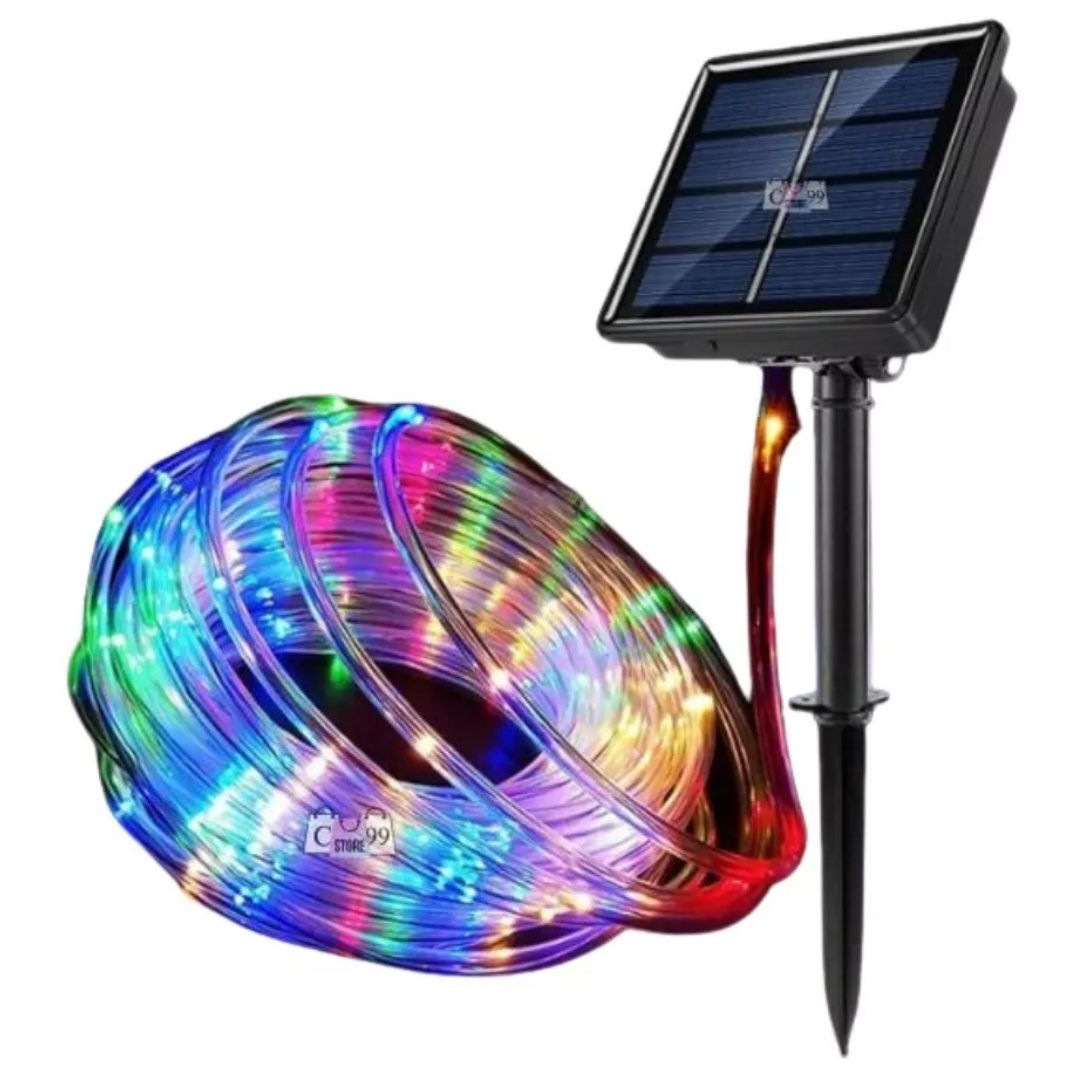 Manguera Solar de Luces Navideñas 10 M