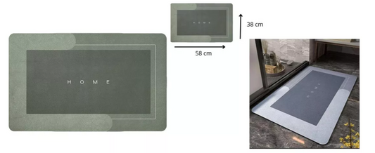 ALFOMBRA BAÑO ANTIDESLIZANTE ABSORBENTE