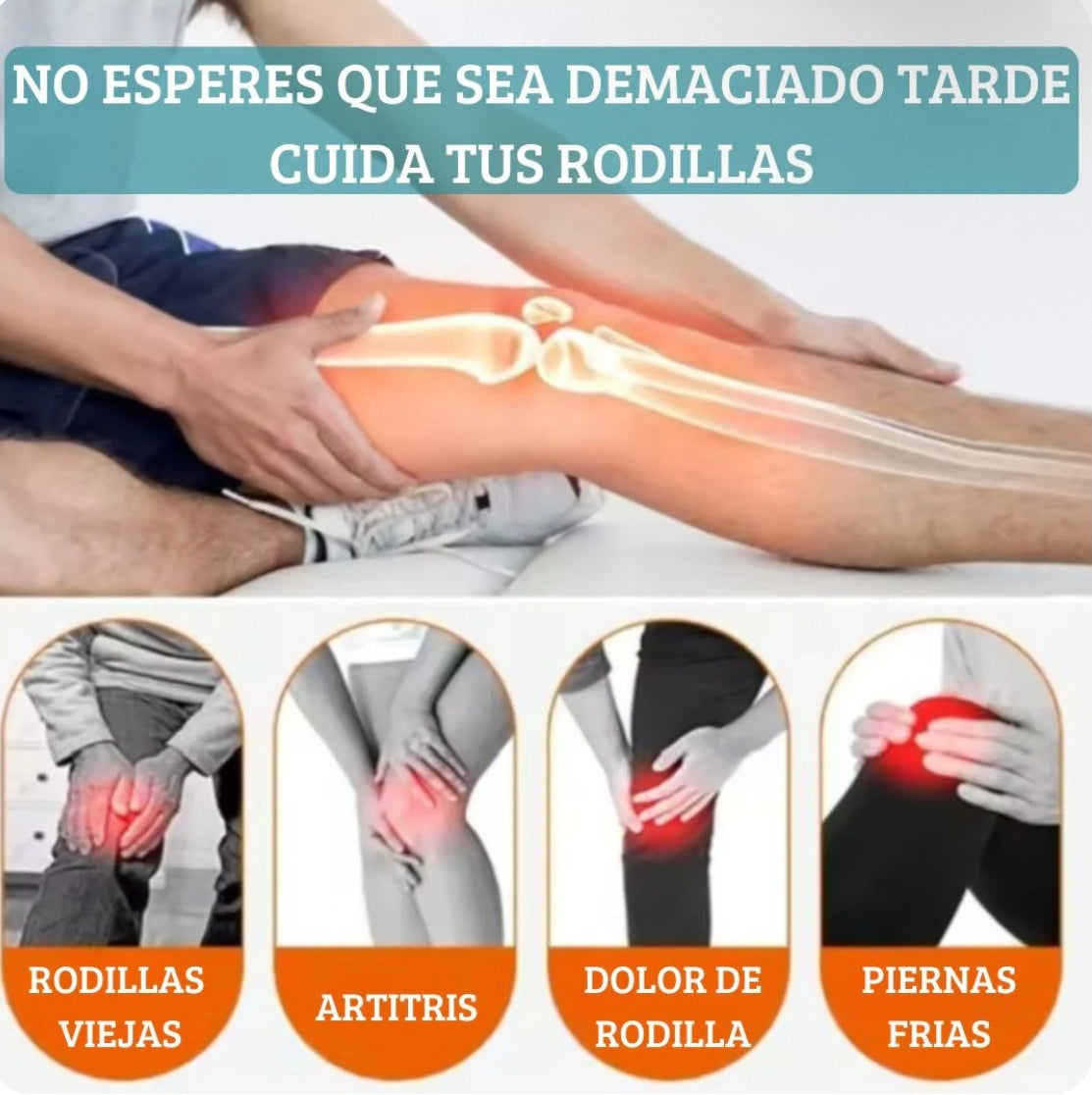 Masajeadora Eléctrica De Rodilla Termica