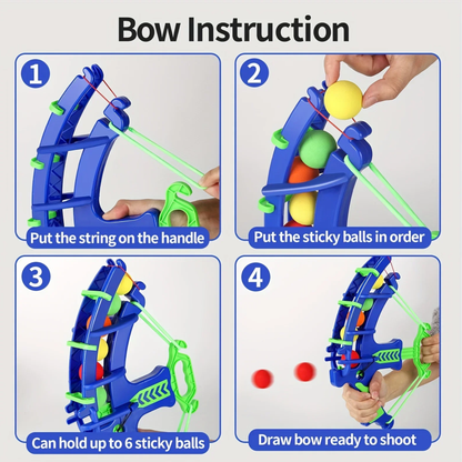 Arco Lanzador de Bolas Tiro al Blanco