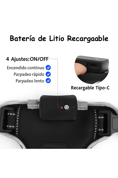 Arnés LED Ergonómico