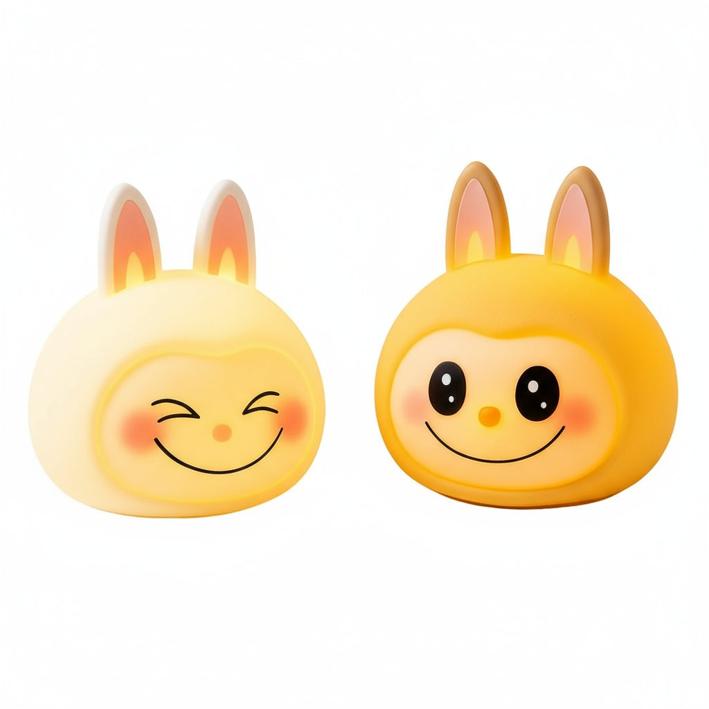 Luz Nocturna Infantil Labubu LED - Lámpara Decorativa para Niños y Bebés