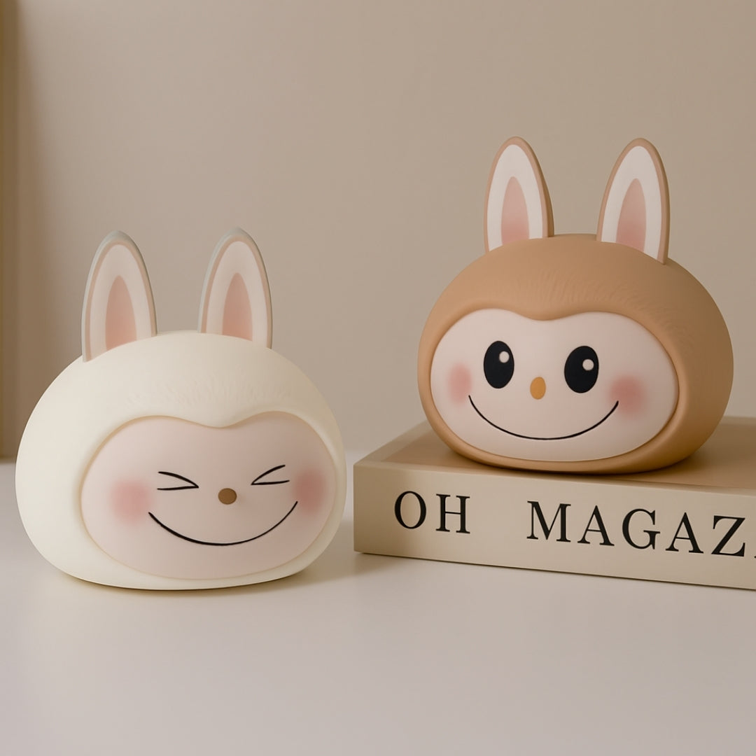 Luz Nocturna Infantil Labubu LED - Lámpara Decorativa para Niños y Bebés