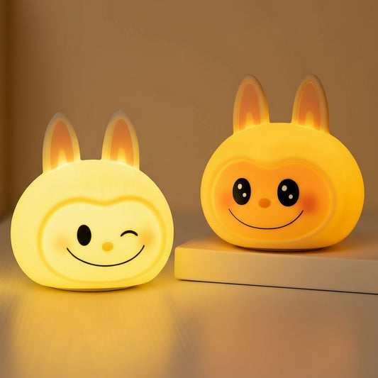 Luz Nocturna Infantil Labubu LED - Lámpara Decorativa para Niños y Bebés