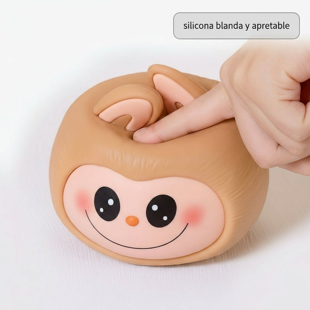Luz Nocturna Infantil Labubu LED - Lámpara Decorativa para Niños y Bebés