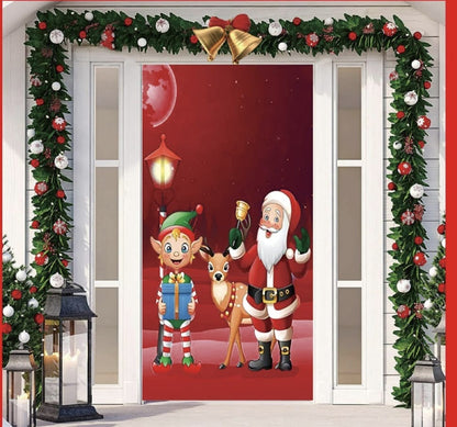 Puerta Mágica Navideña – La Bienvenida Más Encantadora de la Temporada