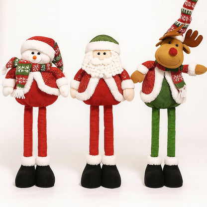 Promo X3 Muñecos Navideños “Piernas Largas” – ¡Llévate los 3 personajes!