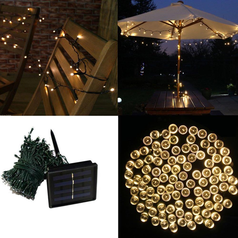 Luces Solares Navideñas De 17 M Y 170 LED