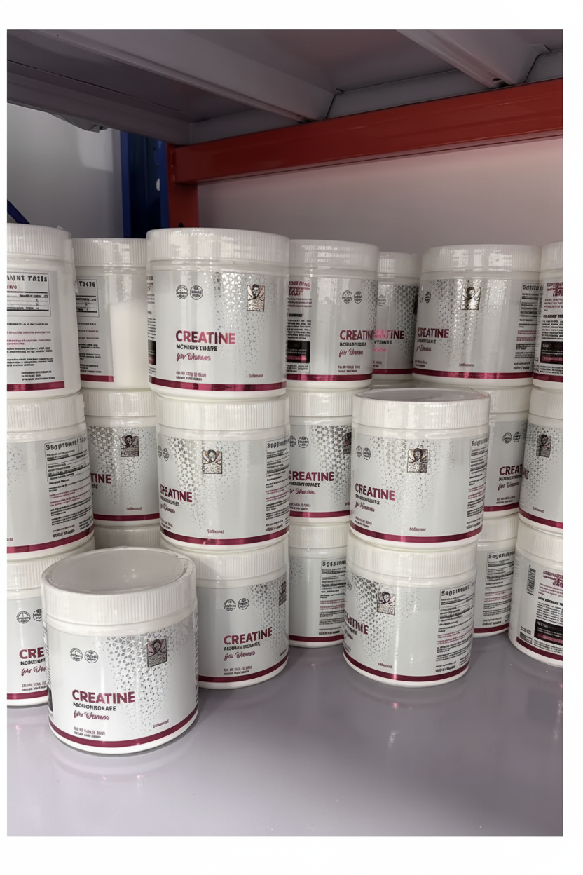 Creatina para Mujeres con Colágeno - Glúteos Tonificados en 3 Semanas | Old School Labs