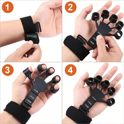 Ejercitador de Dedos Terapéutico - Rehabilitación y Fortalecimiento - Pack 2 Unidades