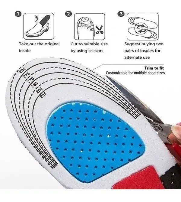 Plantilla Pie 4d Talla Ajustable