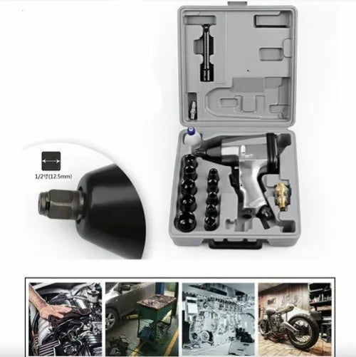 Pistola de Impacto Neumática con Kit Completo