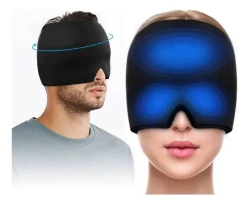 Gorro de Gel Terapéutico Reutilizable Frío/Calor