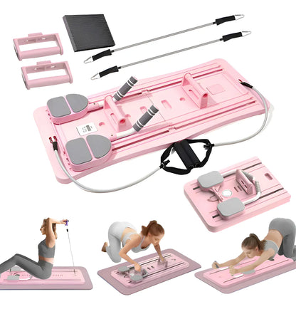 Máquina de Ejercicio 4 en 1 - Gym Completo en Casa | Tonifica Todo Tu Cuerpo