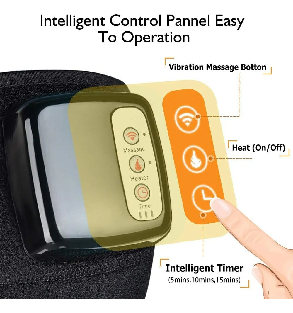 Masajeador Rodilla y Codo Termico Vibra