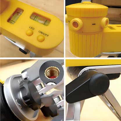 Nivel Láser Multifuncional con Trípode