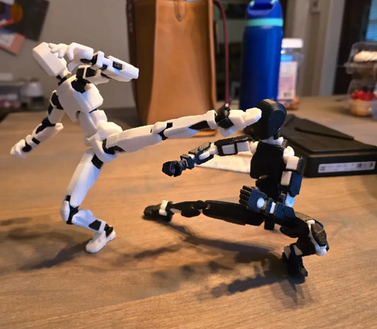 Figura De Acción Articulado Impreso 3d