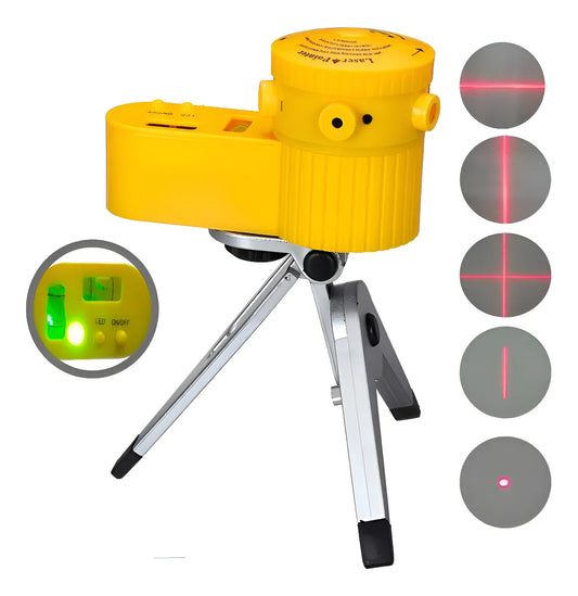 Nivel Láser Multifuncional con Trípode