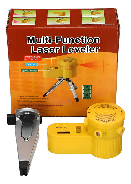 Nivel Láser Multifuncional con Trípode