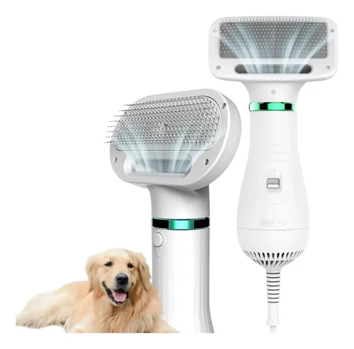 Secador Peine para Mascotas 2 en 1