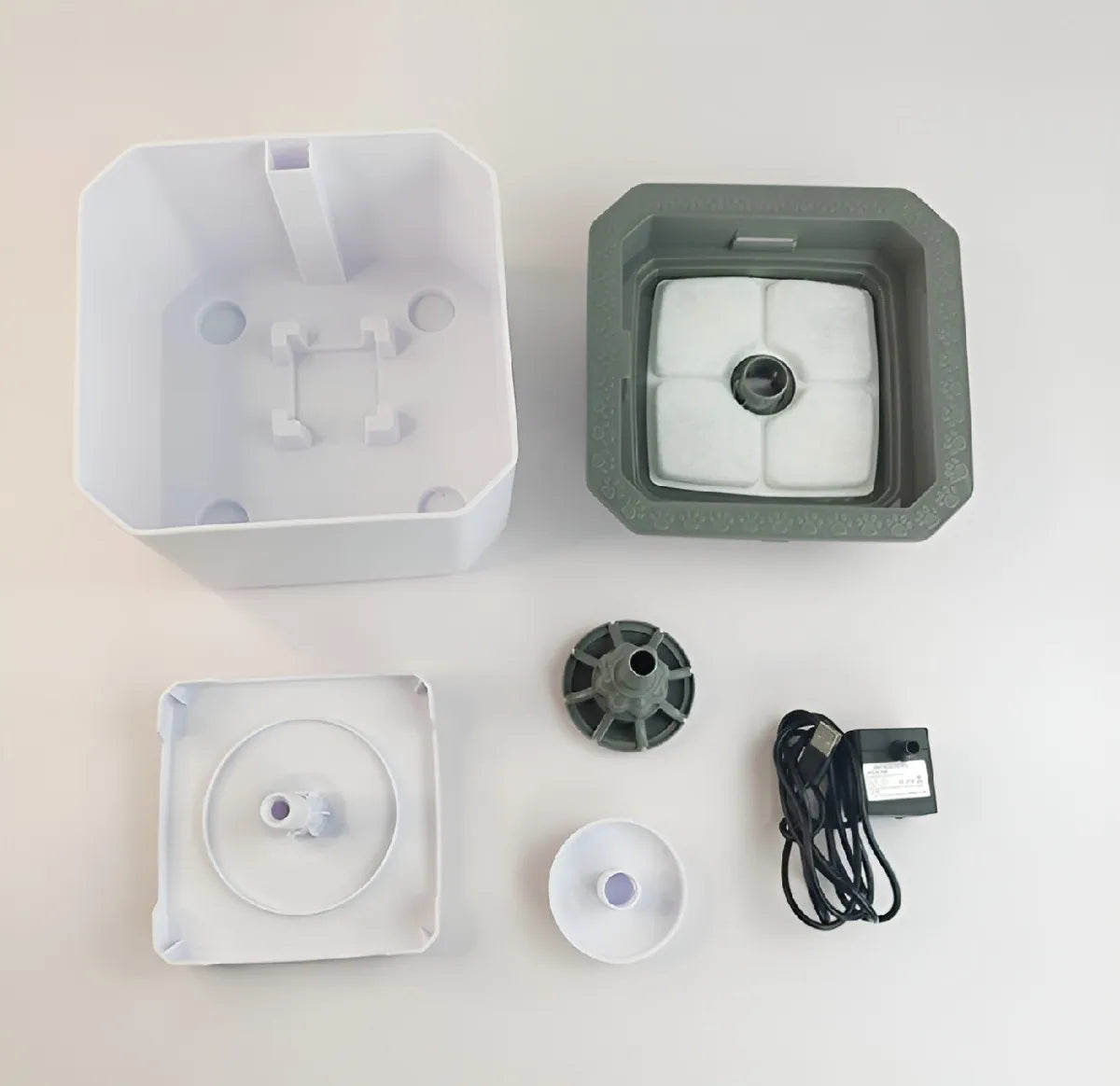 Fuente de Agua Eléctrica para Mascotas