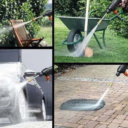 Hidrolavadora Inalámbrica Multifunción + Aspiradora Portátil 3 en 1