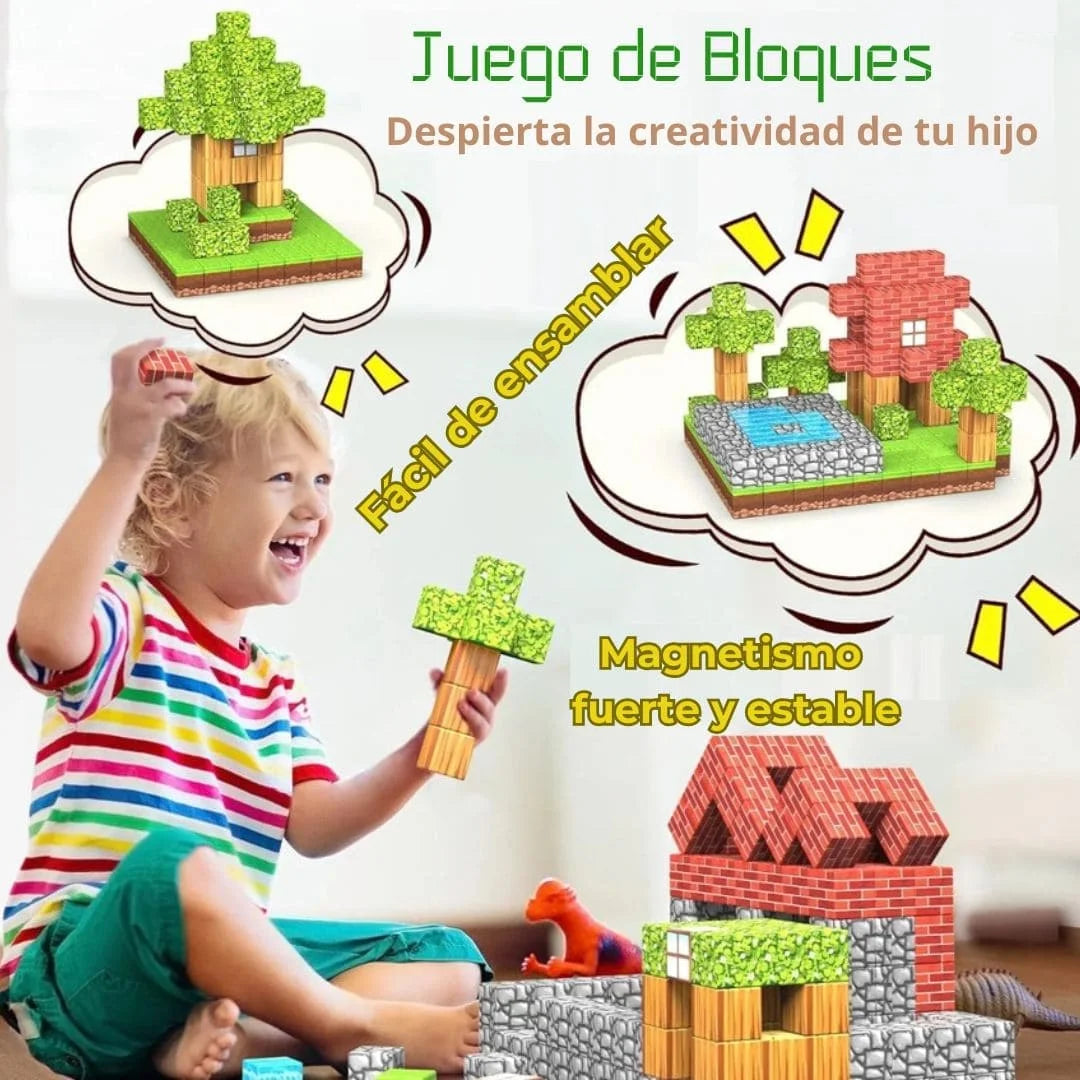 SET DE CUBOS MINECRAFT 28PCS