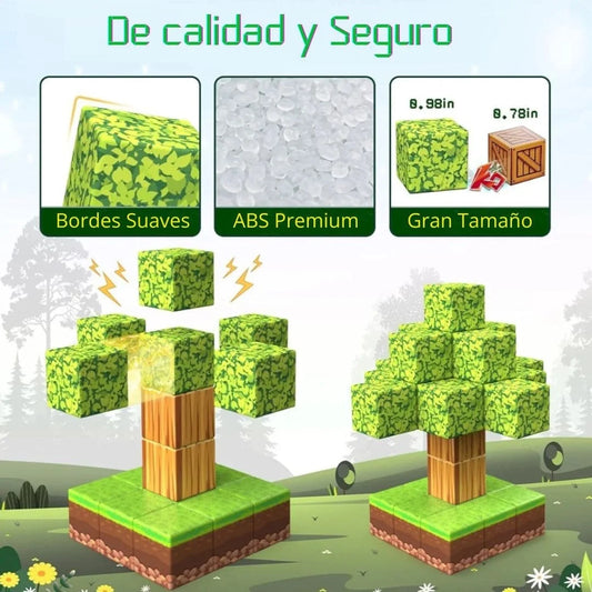 SET DE CUBOS MINECRAFT 28PCS