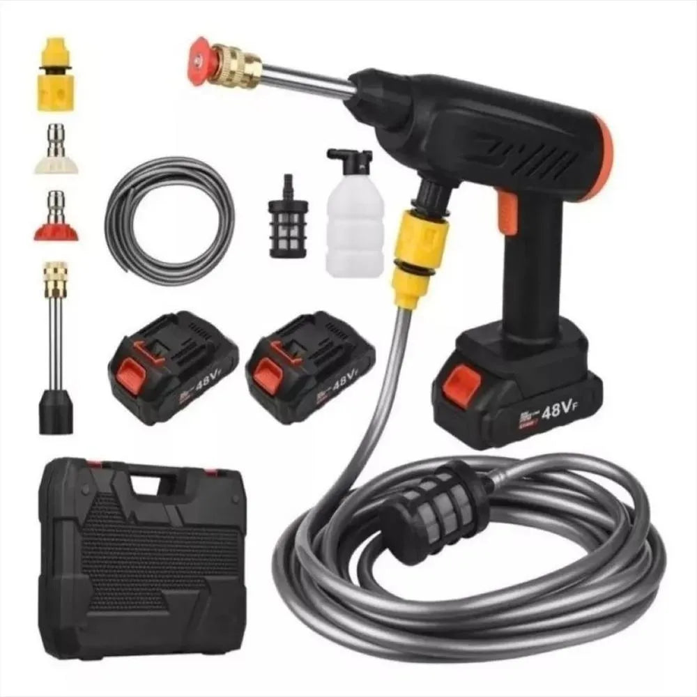 Hidrolavadora Inalámbrica Multifunción + Aspiradora Portátil 3 en 1