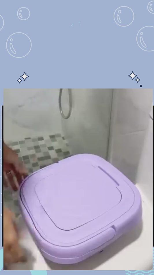Mini Lavadora Plegable