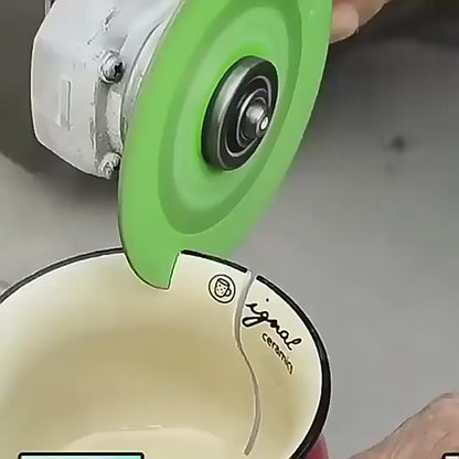 Disco Cortador de Vidrio y Cerámica Profesional - Cortes Precisos para Esmeril