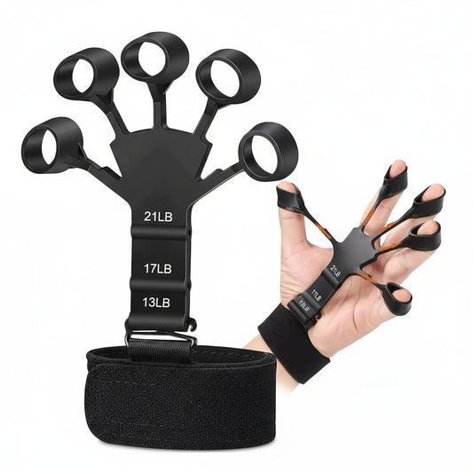 Ejercitador de Dedos Terapéutico - Rehabilitación y Fortalecimiento - Pack 2 Unidades