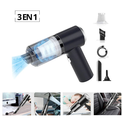 Hidrolavadora Inalámbrica Multifunción + Aspiradora Portátil 3 en 1